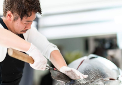 マグロ解体ショー